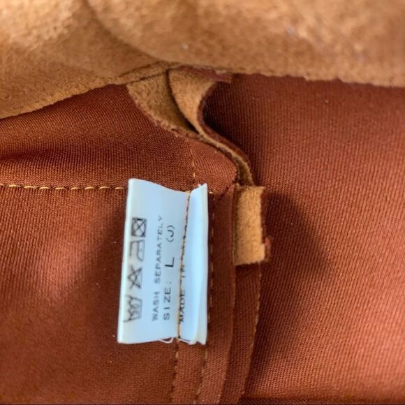 FAUX SUEDE MINI SKIRT - Picture 5 of 7